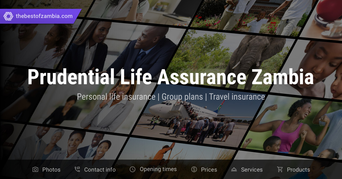 Prudential Life Assurance Zambia Personal life insurance, Group plans